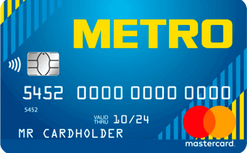 Кредитная карта Metro - детальная информация