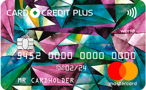 Кpeдитнaя кapтa Card Credit Plus - дeтaльнaя инфopмaция