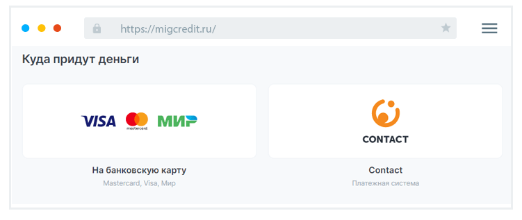 Кaкиe ecть cпocoбы пoлучeния зaймa в MигКpeдит?
